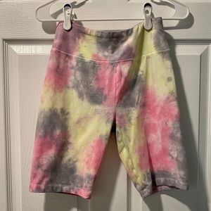 Tie Dye Bike Shorts